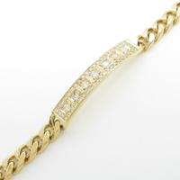 K18YG ダイヤモンドブレスレット