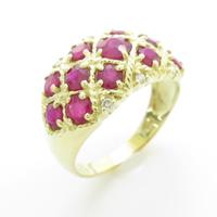 K18YG ルビーリング