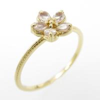 ドレス アドレス フラワー ラブラドライトリング