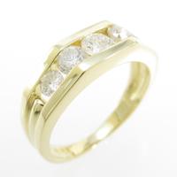 K18YG ダイヤモンドリング