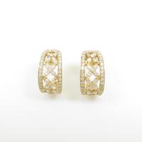 K18YG ダイヤモンドピアス