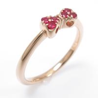 ポンテヴェキオ リボン ルビーリング