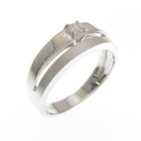 K18WG ダイヤモンドリング