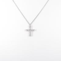 ヴァンドーム クロス ダイヤモンドネックレス