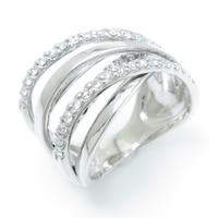 K18WG ダイヤモンドリング