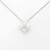PT フラワー ダイヤモンドネックレス