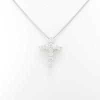 PT クロス ダイヤモンドネックレス