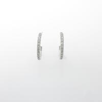 ティファニー メトロ フープ スモール ピアス