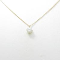 K18YG ダイヤモンドネックレス 0．538ct・H・SI1・FAIR