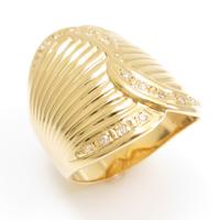 K18YG ダイヤモンドリング