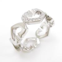 カルティエ Cハート 1P リング