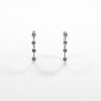 10KWG ダイヤモンドピアス