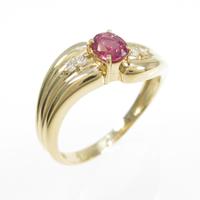 K18YG ルビーリング