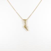 K18YG ダイヤモンドネックレス5％引き