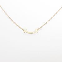 ティファニー Tスマイル マイクロ ネックレス