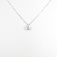 K18WG ダイヤモンドネックレス