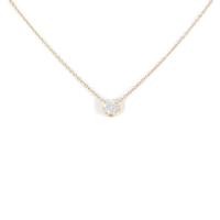 【リメイク】K18YG ソリティア ダイヤモンドネックレス