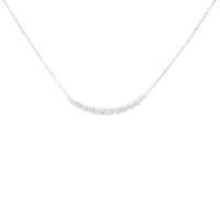 【リメイク】K18WG ダイヤモンドネックレス