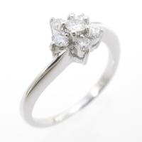 PT フラワー ダイヤモンドリング