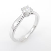 【リメイク】プラチナダイヤモンドリング 0．303ct・D・IF・VG