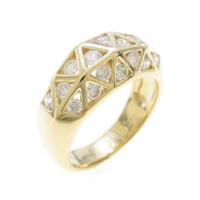 K18YG ダイヤモンドリング