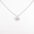 【リメイク】プラチナダイヤモンドネックレス 1．634ct・H・SI2・VG