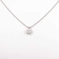 プラチナダイヤモンドネックレス 1．011ct・J・SI2・VG