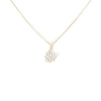 K18YG ダイヤモンドネックレス