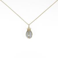 ティファニー エッグチャーム ネックレス