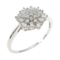 K18WG ダイヤモンドリング