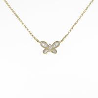 K18YG ダイヤモンドネックレス