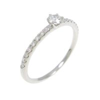 ポンテヴェキオ ダイヤモンドリング 0．113ct・F・SI1・3EXT5％引き