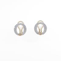 ミキモト ダイヤモンドイヤリング