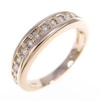 K18PG ダイヤモンドリング