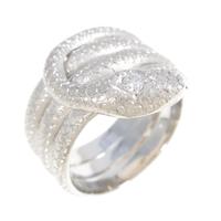 PM スネイク ダイヤモンドリング