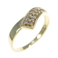 K18YG ダイヤモンドリング