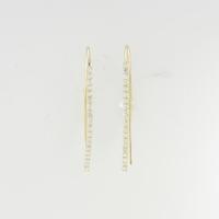 【リメイク】K18YG ダイヤモンドピアス