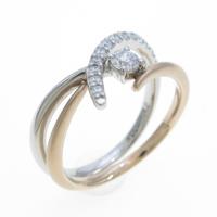 PT／K18PG ダイヤモンドリング