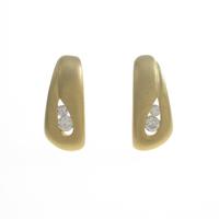 K18YG ダイヤモンドピアス