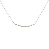 K18YG ダイヤモンドネックレス