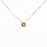 タサキ フラワー トルマリンネックレス