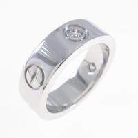 カルティエ ラブリング ハーフダイヤ