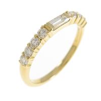 K18YG ダイヤモンドリング