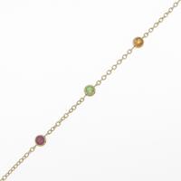 ポンテヴェキオ ミックスカラーストーン ブレスレット