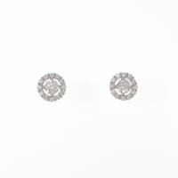 【新品】プラチナダイヤモンドピアス 0．224ct・0．224ct・F・SI2・VG