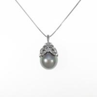 PT／K18WG クロチョウパールネックレス