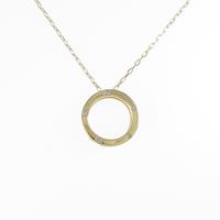 K18YG ダイヤモンドネックレス