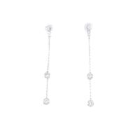 【リメイク】K18WG ダイヤモンドピアス