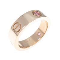 カルティエ ラブリング ハーフピンクサファイヤ 伊勢丹限定