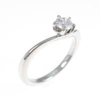 プラチナダイヤモンドリング 0．202ct・E・VS1・3EXT H＆C